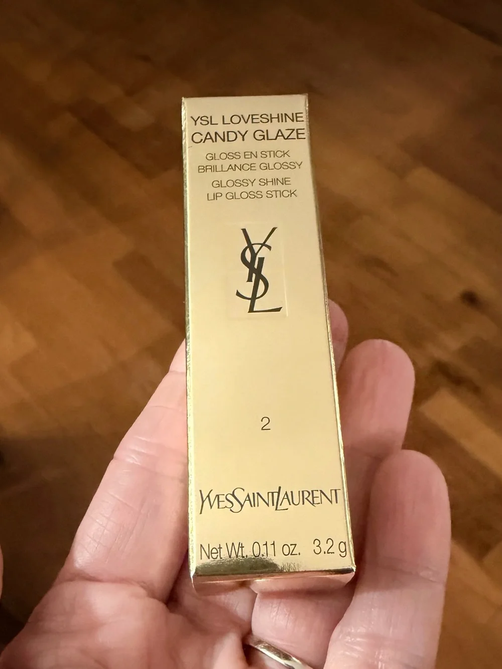 Yves Saint Laurent LoveShine Candy Glaze. Glossy Shine Lip Gloss Stick 2
